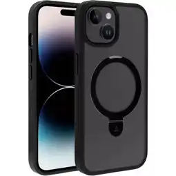 Krëfel 2 in 1 MagSafe cover voor iPhone 15 - Zwart aanbieding