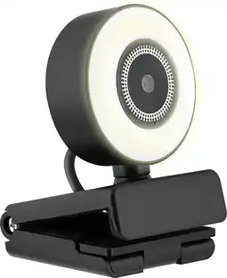 Krëfel Full HD webcam met LED-ring aanbieding