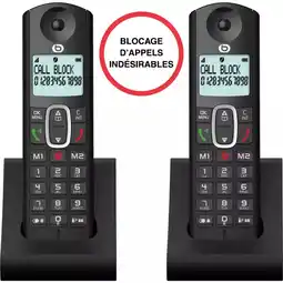 Krëfel Tribu duo V3 draadloze telefoon - Zwart aanbieding