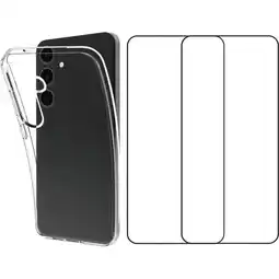 Krëfel Backcover + screencover voor Galaxy S24 aanbieding