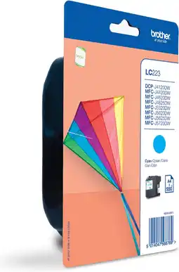 Krëfel LC223C inktpatroon - Cyaan aanbieding