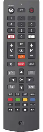 Krëfel Afstandsbediening voor TCL TV - Zwart aanbieding