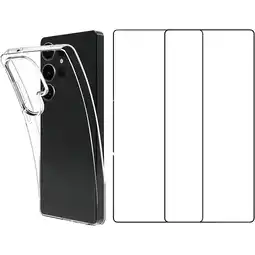 Krëfel Backcover + 2 screenprotectors voor Galaxy S25 Ultra aanbieding