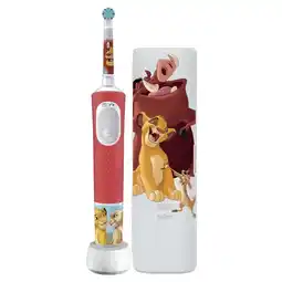 Krëfel Elektrische tandenborstel Vitality Pro Kids Lion King + reisetui aanbieding