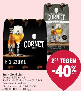 Delhaize Sterk blond bier aanbieding
