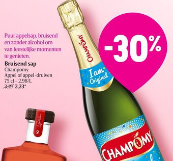 Delhaize Bruisend sap aanbieding