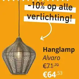 YGO Hanglamp Alvaro aanbieding
