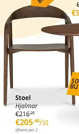 YGO Stoel Hjalmar aanbieding