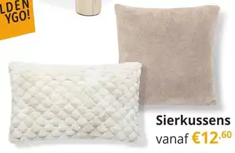 YGO Sierkussens aanbieding