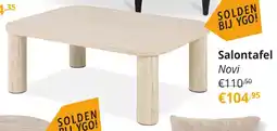 YGO Salontafel Novi aanbieding