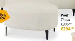 YGO Poef Thalia aanbieding