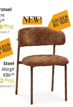 YGO Stoel Margit aanbieding