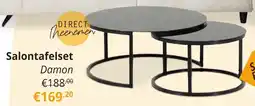 YGO Salontafelset Damon aanbieding