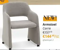YGO Armstoel Carrie aanbieding