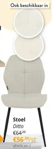 YGO Stoel Ditto aanbieding