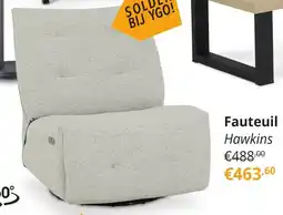 YGO Fauteuil Hawkins aanbieding
