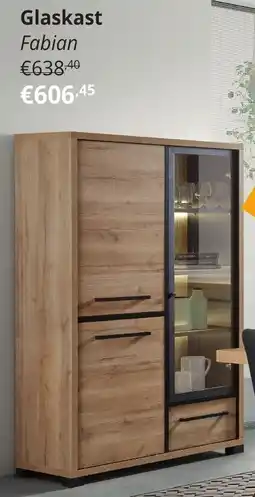 YGO Glaskast Fabian aanbieding