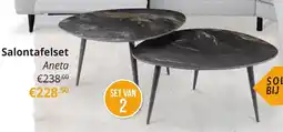 YGO Salontafelset Aneta aanbieding