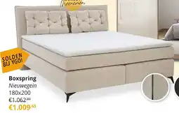 YGO Boxspring Nieuwegein aanbieding