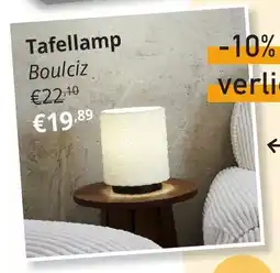 YGO Tafellamp Boulciz aanbieding