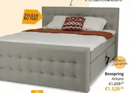 YGO Boxspring Ankara aanbieding