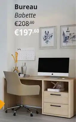 YGO Bureau Babette aanbieding