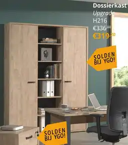 YGO Dossierkast Upgrade H216 aanbieding