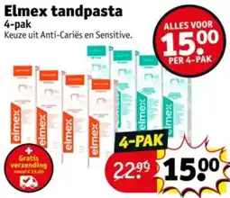 Kruidvat Elmex Tandpasta aanbieding