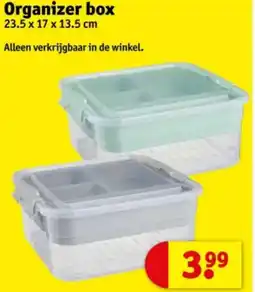 Kruidvat Organizer Box13.5 cm aanbieding