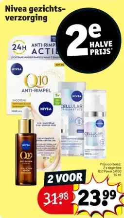 Kruidvat Nivea Gezichtsverzorging aanbieding