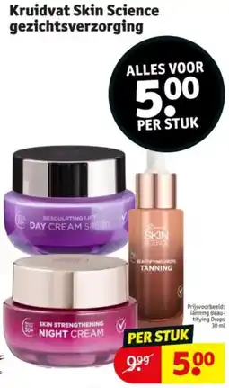 Kruidvat Kruidvat Skin Science Gezichtsverzorging aanbieding