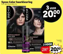 Kruidvat Syoss Color Haarkleuring aanbieding