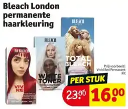 Kruidvat Bleach London Permanente Haarkleuring aanbieding