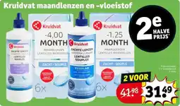 Kruidvat Kruidvat maandlenzen en vloeistof aanbieding