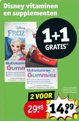 Kruidvat Disney vitaminen en supplementen aanbieding