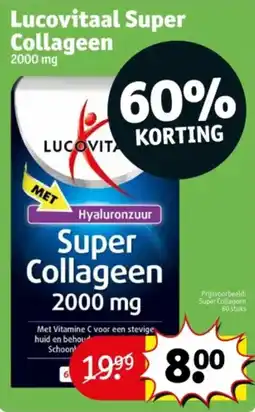 Kruidvat Lucovitaal Super Collageen aanbieding