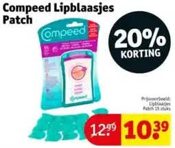 Kruidvat Compeed Lipblaasjes Patch aanbieding