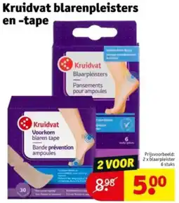 Kruidvat Kruidvat Blarenpleisters en Tape aanbieding
