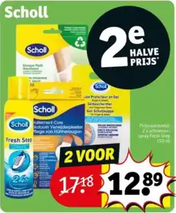 Kruidvat Scholl aanbieding