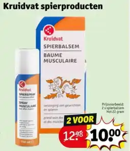 Kruidvat Kruidvat Spierproducten aanbieding