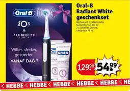 Kruidvat Oral-B Radiant White geschenkset aanbieding