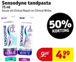 Kruidvat Sensodyne Tandpasta aanbieding