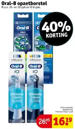 Kruidvat Oral-B Opzetborstel aanbieding