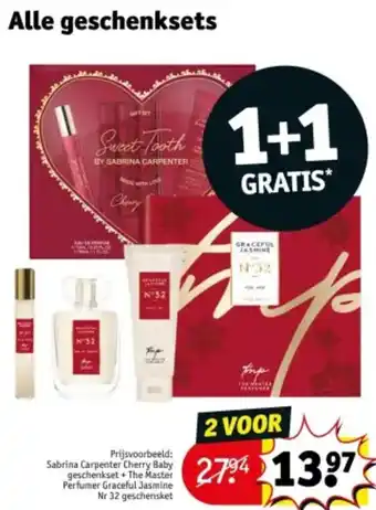Kruidvat Alle Geschenksets aanbieding