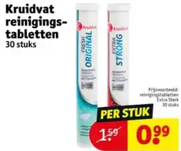 Kruidvat Kruidvat reinigingstabletten aanbieding