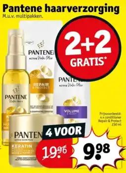 Kruidvat Pantene haarverzorging aanbieding