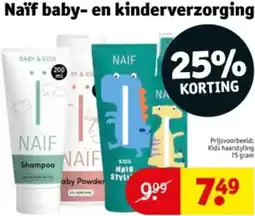 Kruidvat Naïf baby- en kinderverzorging aanbieding