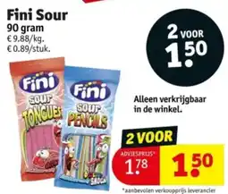 Kruidvat Fini Sour aanbieding