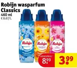 Kruidvat Robijn wasparfum Classics aanbieding