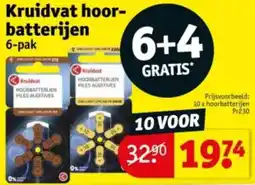 Kruidvat Kruidvat hoorbatterijen aanbieding